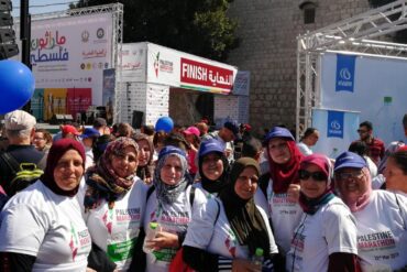 Sunrise Group Shines at the Palestinian Marathon