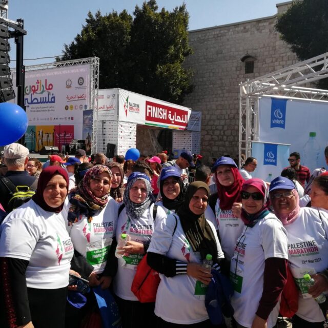 Sunrise Group Shines at the Palestinian Marathon